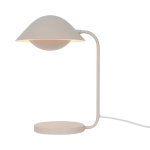 kinkiecik.pl Beżowa lampa stołowa Freya - Nordlux, metalowa 2213115009